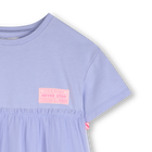 Kleid aus bi-material BILLIEBLUSH 
                    GIRL