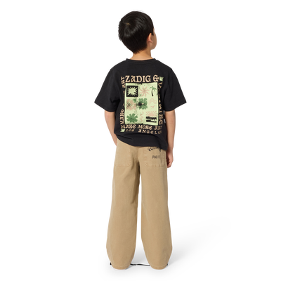 KURZ&Auml;RMELIGES T-SHIRT ZADIG & VOLTAIRE BOY