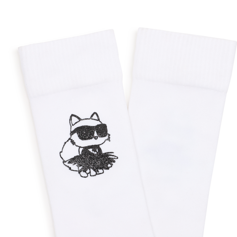 Mittelhohe Socken KARL LAGERFELD KIDS 
                        GIRL