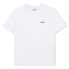T-Shirt mit kurzen &Auml;rmeln, WEISS, hi-res