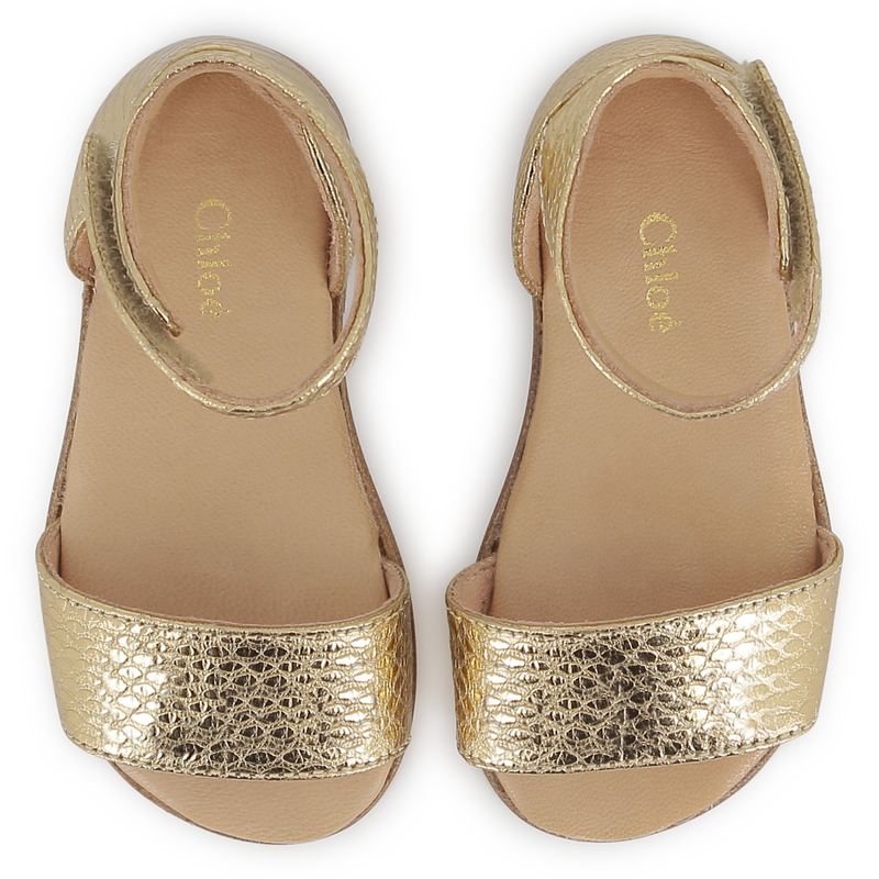 Riemchensandalen aus Leder CHLOE 
                        GIRL