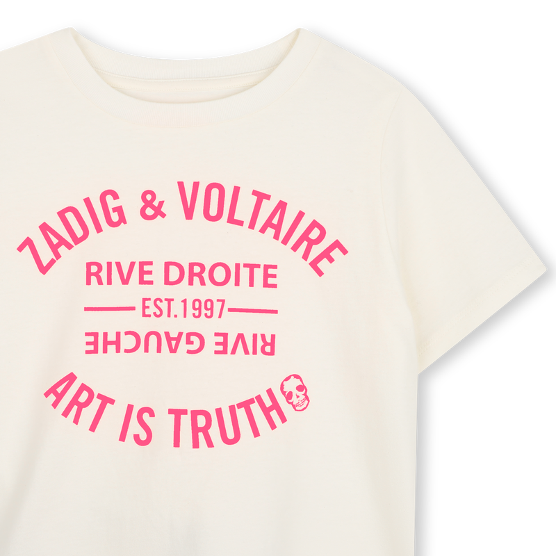 T-Shirt mit kurzen &Auml;rmeln ZADIG VOLTAIRE 
                        GIRL