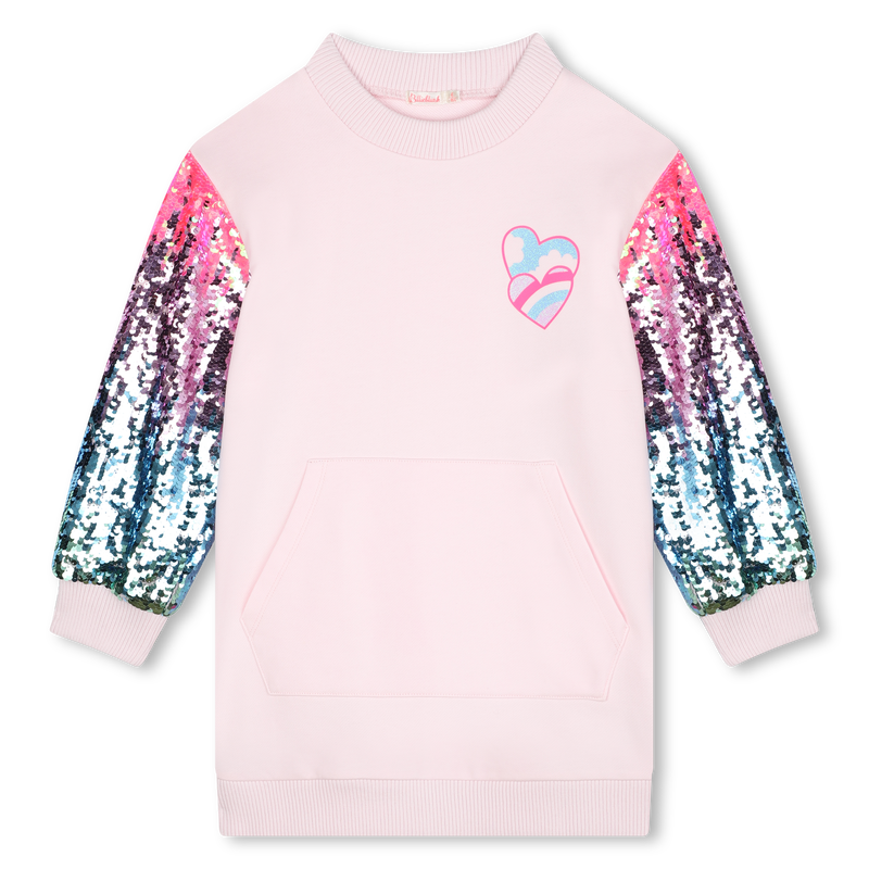 Sweatkleid mit Pailletten BILLIEBLUSH 
                        GIRL