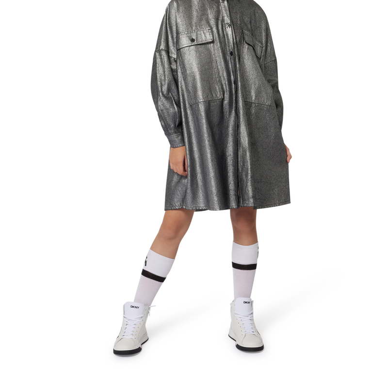 Strickm&uuml;tze mit Umschlag DKNY 
                        GIRL