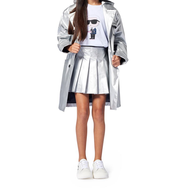 Verstellbares Cap mit Badge KARL LAGERFELD KIDS 
                        GIRL