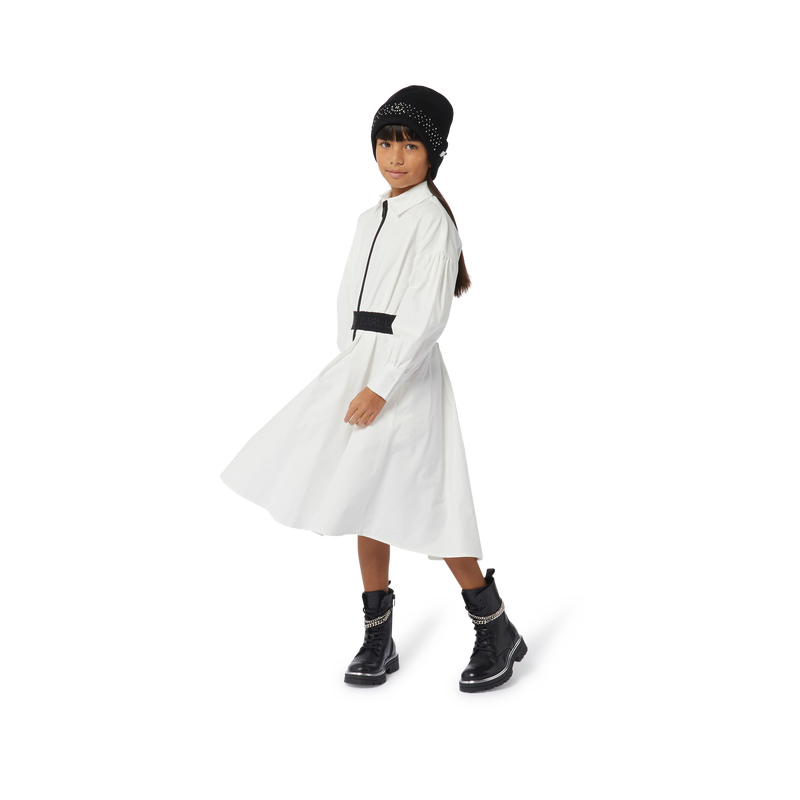 Strickmütze mit Strassbesatz KARL LAGERFELD KIDS 
                        GIRL