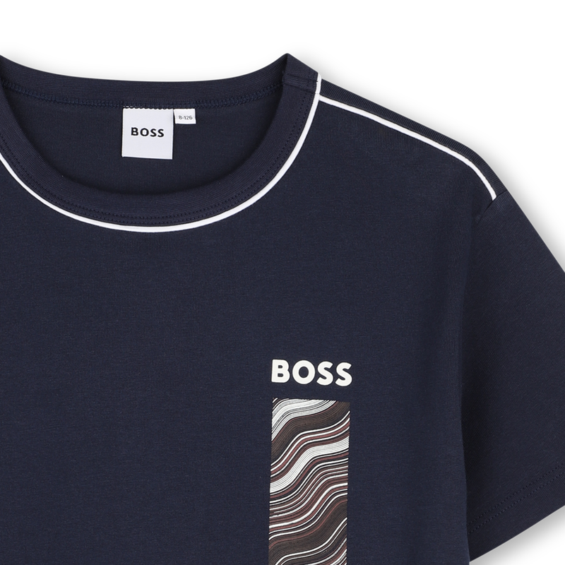 T-Shirt mit kurzen &Auml;rmeln BOSS 
                        BOY