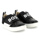 Ledersneaker mit Klettriemen BOSS 
                    BOY