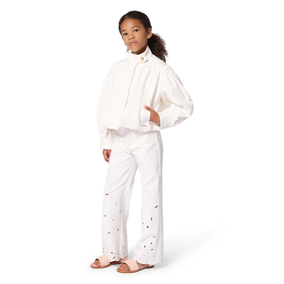 JACKE MIT BLUMENSTICKEREI CHLOE GIRL