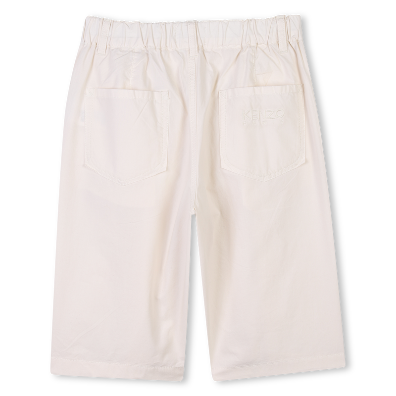 Einfarbige Baumwoll-Bermudas KENZO KIDS 
                        BOY