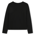 Lang&auml;rmeliges T-Shirt aus Jersey MICHAEL KORS 
                    GIRL
