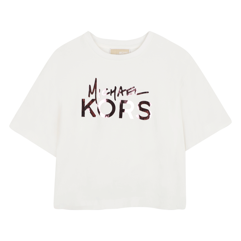 T-Shirt mit kurzen &Auml;rmeln MICHAEL KORS 
                        GIRL