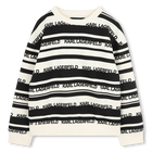 Gestreiftes Sweatshirt KARL LAGERFELD KIDS 
                    BOY