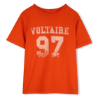Kurz&auml;rmeliges t-shirt, PFLAUME, hi-res
