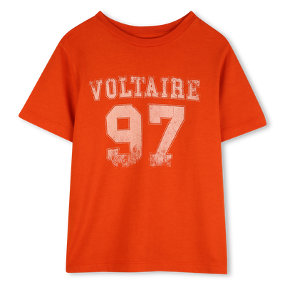 KURZ&Auml;RMELIGES T-SHIRT ZADIG & VOLTAIRE BOY