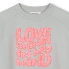Sweatshirt aus Fleece BILLIEBLUSH 
                    GIRL