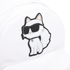 Kleiner Rucksack mit Badge KARL LAGERFELD KIDS 
                    GIRL