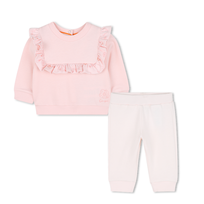 Set aus Sweatshirt + Hose KENZO KIDS 
                        GIRL
