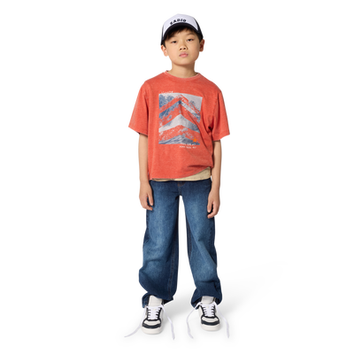 KURZ&Auml;RMELIGES T-SHIRT ZADIG & VOLTAIRE BOY