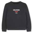 Sweatshirt aus Fleece, ANTHRAZIT, hi-res