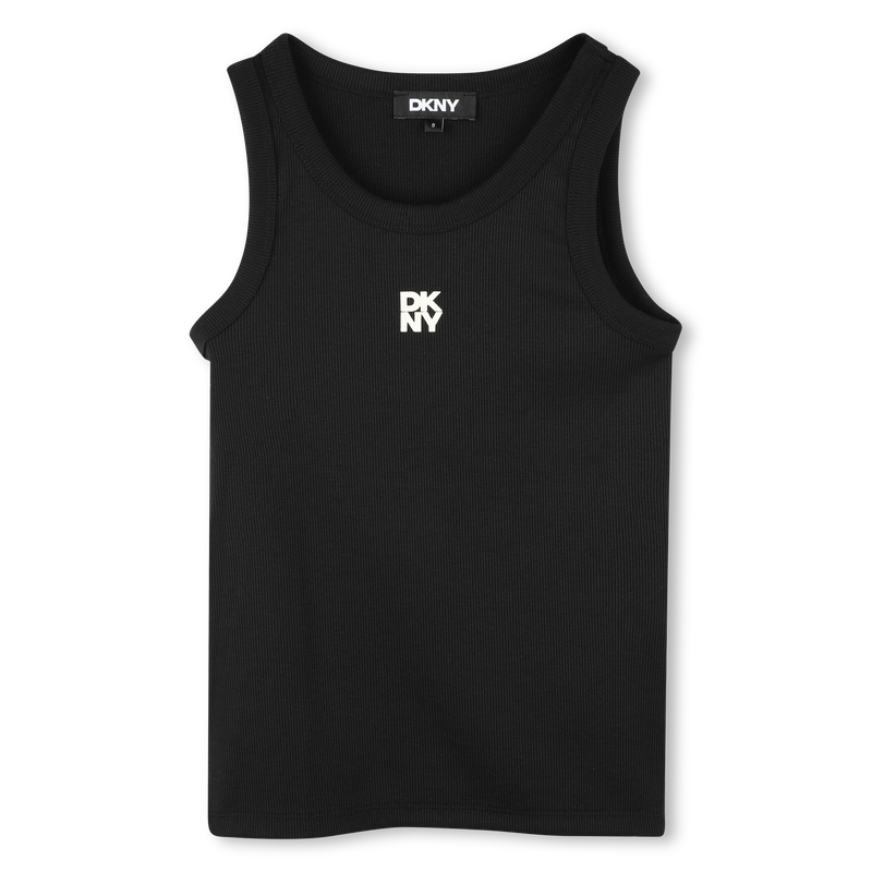 Zweifarbiges 2-in-1-Shirt DKNY 
                        GIRL