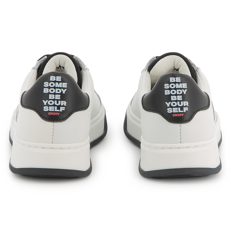 Ledersneaker mit Schn&uuml;rung DKNY 
                        UNISEX