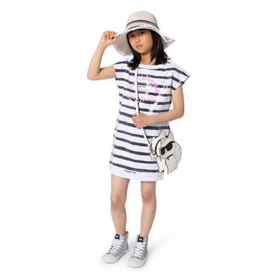 Sneaker zum schn&uuml;ren KARL LAGERFELD KIDS GIRL