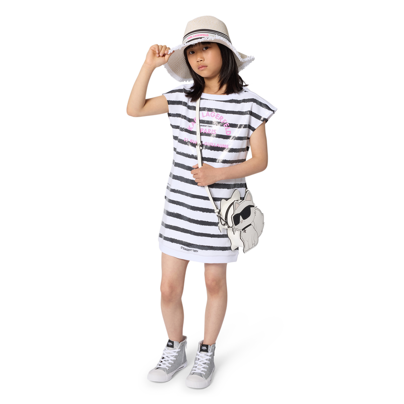 Sneaker zum schn&uuml;ren KARL LAGERFELD KIDS 
                        GIRL