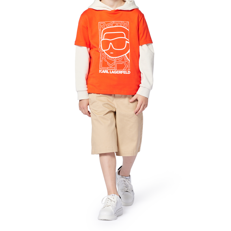 Twill-Bermudas KARL LAGERFELD KIDS 
                        BOY