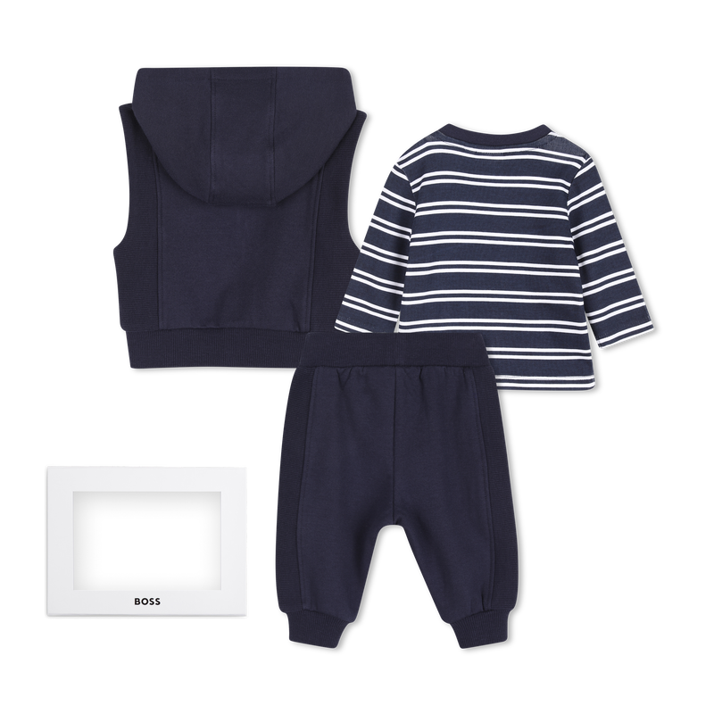 Hose, Cardigan und T-Shirt Set BOSS 
                        BOY