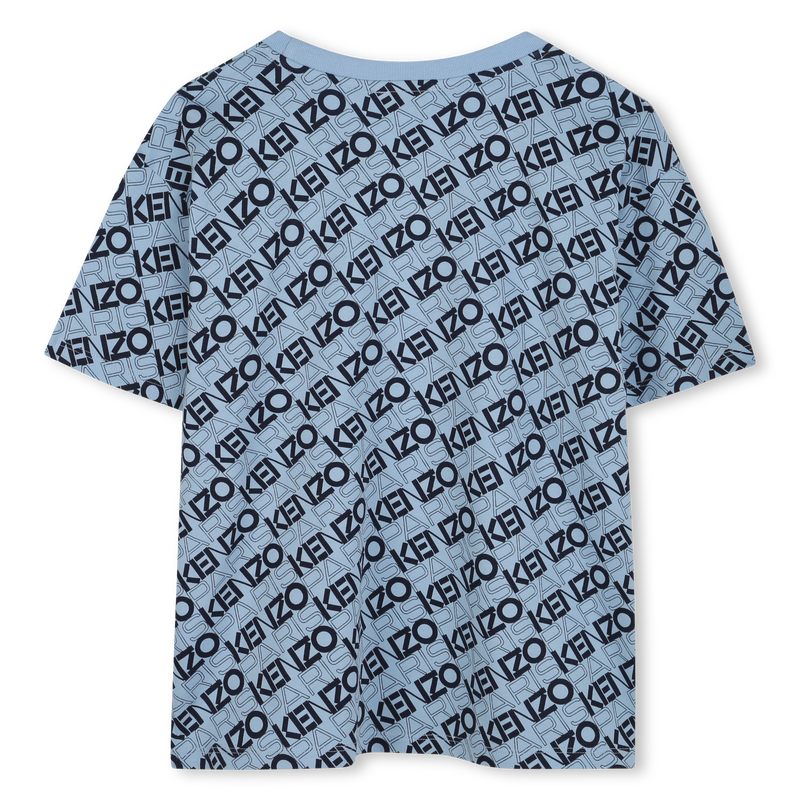 Baumwoll-T-Shirt mit Print KENZO KIDS 
                        BOY