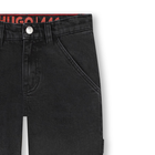 Weite, unifarbene Jeans HUGO 
                    BOY