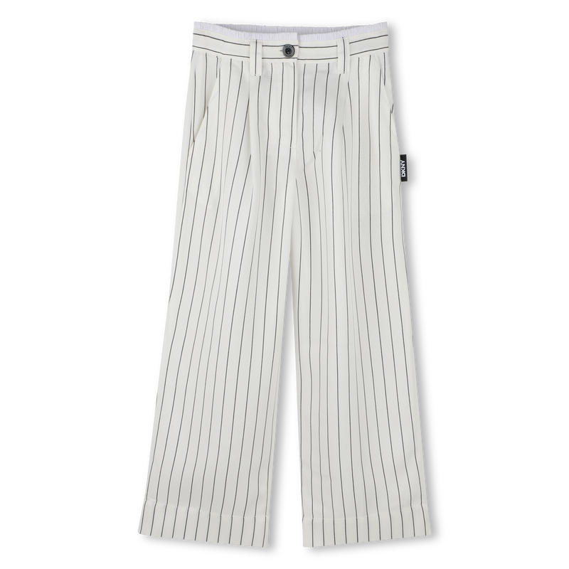 Weite Hose mit Streifen DKNY 
                        GIRL