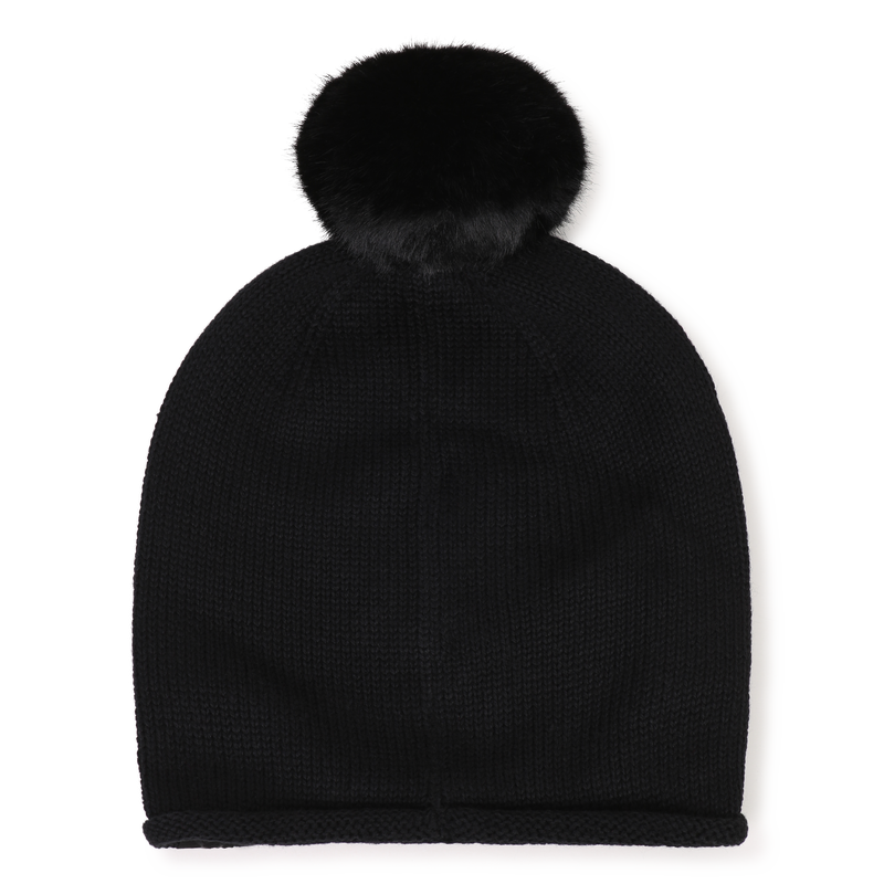 Pompom-M&uuml;tze KARL LAGERFELD KIDS 
                        GIRL
