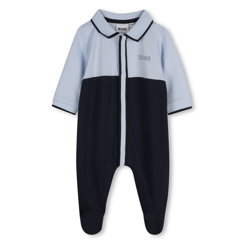 Dreifarbiger Polo-Pyjama BOSS 
                        BOY
