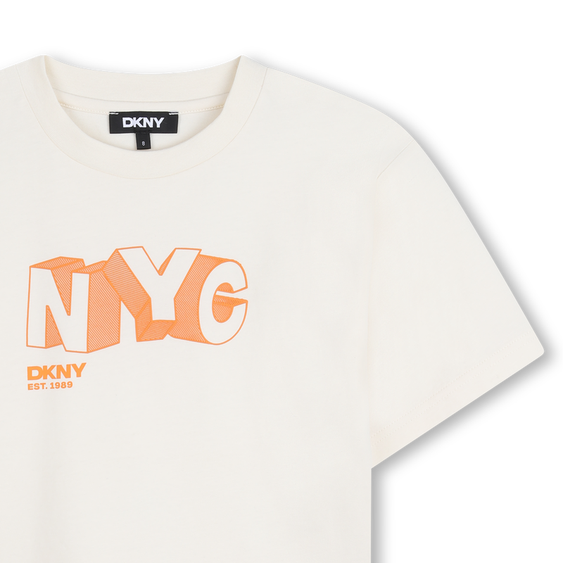 KURZ&Auml;RMELIGES T-SHIRT DKNY 
                        BOY