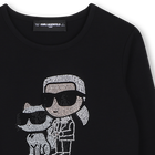 Langarmshirt KARL LAGERFELD KIDS 
                    GIRL