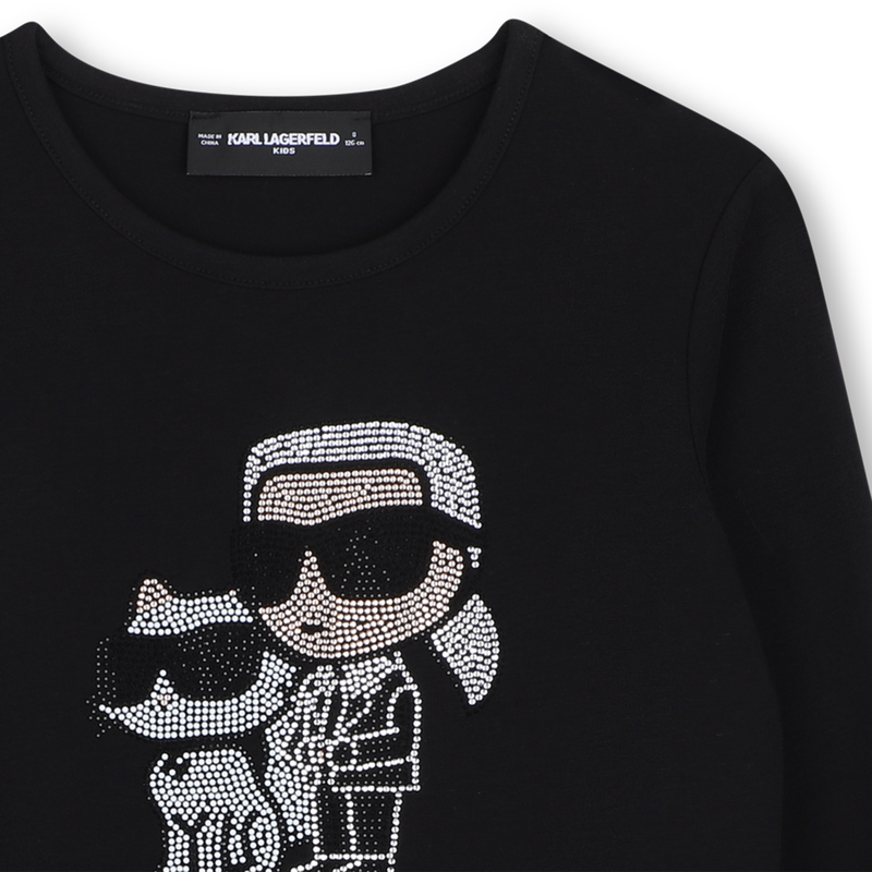 Langarmshirt KARL LAGERFELD KIDS 
                        GIRL