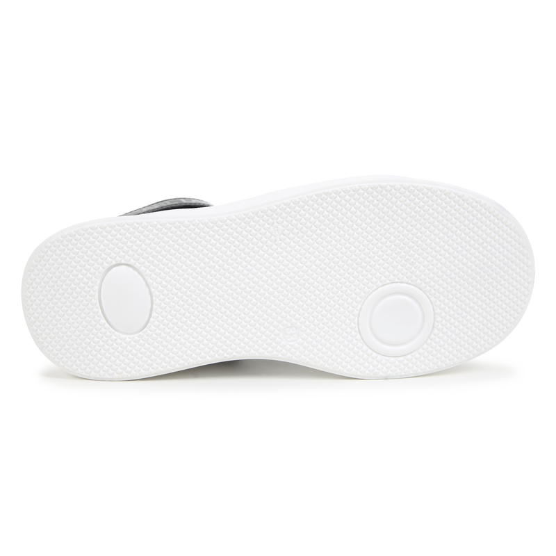 High-Top-Sneaker aus Leder KARL LAGERFELD KIDS 
                        GIRL