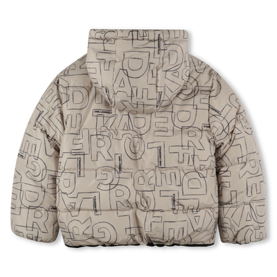 Wende-Daunenjacke mit Kapuze KARL LAGERFELD KIDS BOY