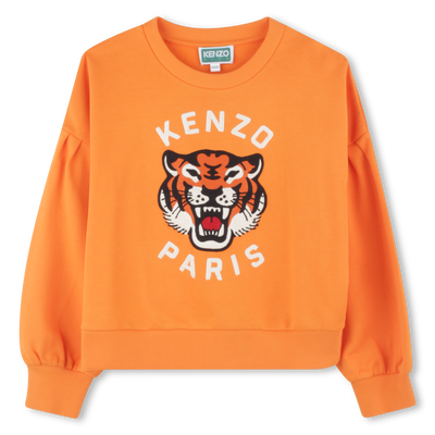 Sweatshirt aus Molton KENZO KIDS GIRL