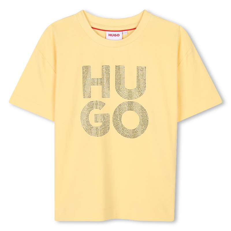 KURZARM T-SHIRT HUGO 
                        GIRL
