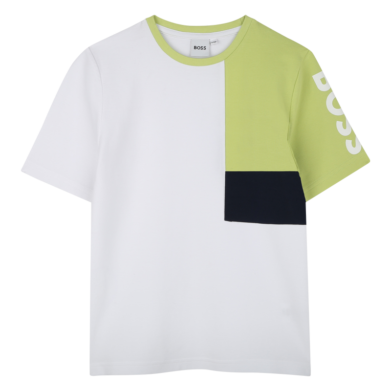 T-Shirt aus Baumwoll-Piqu&eacute; BOSS 
                        BOY