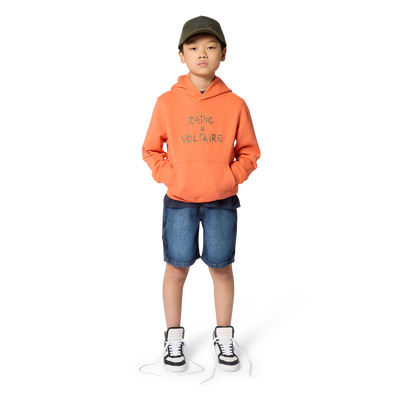 KURZ&Auml;RMELIGES T-SHIRT ZADIG & VOLTAIRE BOY