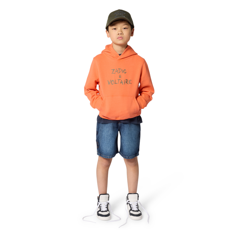 KURZ&Auml;RMELIGES T-SHIRT ZADIG & VOLTAIRE 
                        BOY