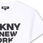 Kurzarm-T-Shirt aus Baumwolle DKNY 
                    UNISEX