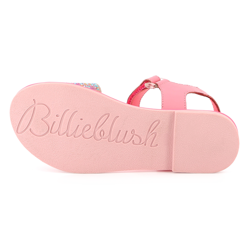 Klett-Sandalen aus Leder BILLIEBLUSH 
                        GIRL