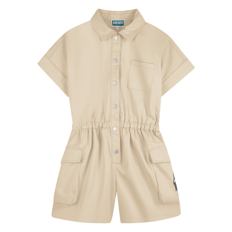 SATIN PLAYSUIT KENZO KIDS 
                        GIRL