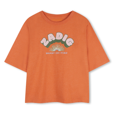 KURZ&Auml;RMELIGES T-SHIRT ZADIG & VOLTAIRE GIRL