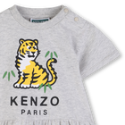 Kleid mit druckknopf&ouml;ffnung KENZO KIDS 
                    GIRL